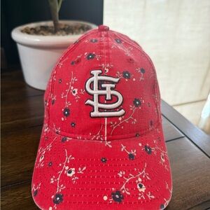 New Era Kids St. Louis Cardinals Red Floral Cap